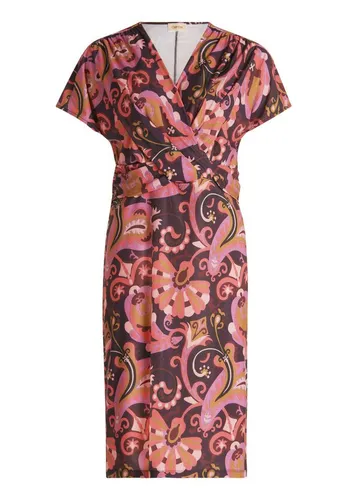 Cartoon Jerseykleid Damen mit Raffung