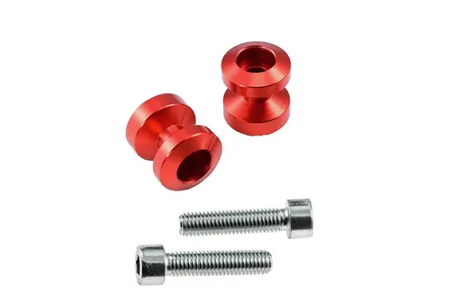 ZIEGER Multitool Bobbins / Racingadapter Montageständer M8 rot (mit Distanzhülse)
