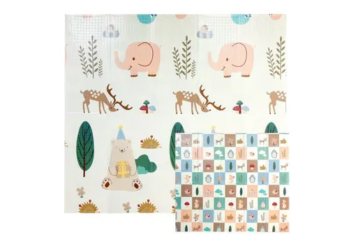 CCLIFE Krabbelmatte – Faltbare Baby Spielmatte 196x176cm von CCLIFE