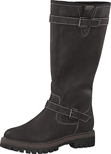 s.Oliver Damen 5-5-26603-29 Winterstiefel, Dunkelbraun, 38 EU