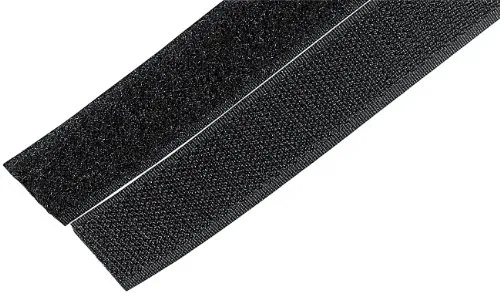 Selbstklebende Klettverschluss-Rolle (Haken- & Flauschband) 20mmx5m (Doppelseitiges Gardinen)