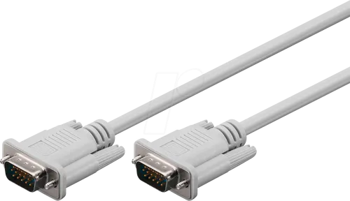 GOOBAY 68310 - VGA Monitor Kabel 15-pol VGA Stecker, 2 m
