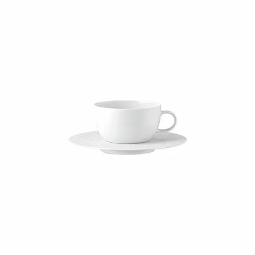 Rosenthal Teetasse Zauberflöte mit Untertasse - Tassen & Untertassen aus feinstem Porzellan, elegantes Design mit 250 ml Fassungsvermögen, ideal für Teeliebhaber und stilvolle Anlässe.