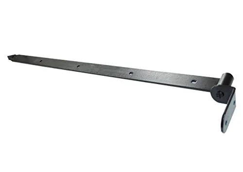 Ladenband Set mit Kloben 1000 x 50 x Ø18 schwarz Ladenbänder Torband Türband Türbänder