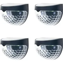 Led-Solarlampe 4Pcs /Kpl-Laterne Wandlampe Mit Dämmerungssensor