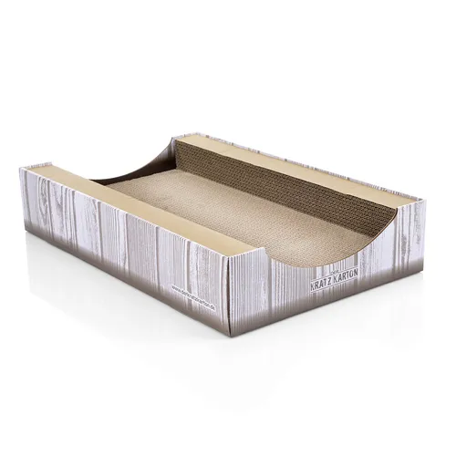 Kratzkarton Kratzbrett Kratzpappe für Katzen – CanadianCat Co. - Robustes Kratzbrett aus hochwertiger Pappe, ideal zum Kratzen und Spielen für Katzen. Fördert die natürliche Kratzgewohnheit und schützt Möbel.