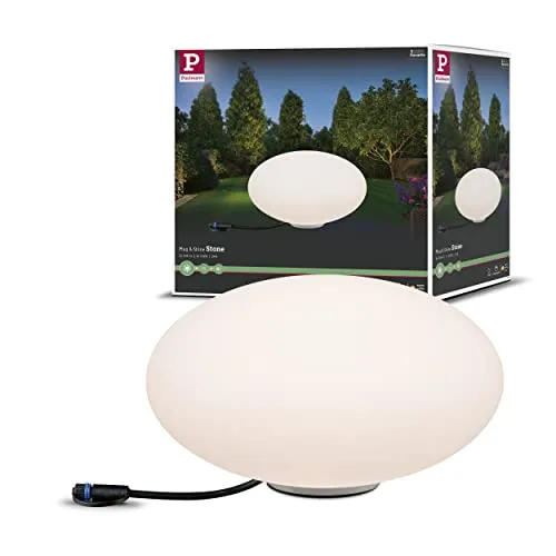 Paulmann Stone 94176 LED-Dekoleuchte - Plug & Shine System - Lampen für den Außenbereich, einfach zu installieren mit 24 V Gleichspannung, ideal für kreative Lichtinstallationen im Garten, auf Terrassen oder Balkonen.