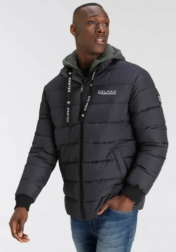 DELMAO Steppjacke für Übergang und kalte Tage, mit Fütterung, wasserabweisend