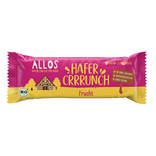 Hafercrrrunch Riegel - Frucht 50g | ALLOS