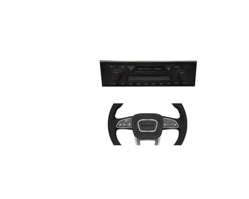 Autoradio Einbaupaket für Pioneer MVH-S320BT für Audi A4 B5 + Chorus Lenkradfernbedienung | Bluetooth USB