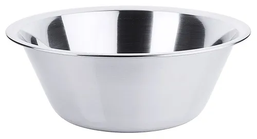 Contacto Edelstahl Schüssel 36 cm - Küchenutensilien, langlebig und rostfrei, ideal für die Zubereitung und Servierung von Speisen