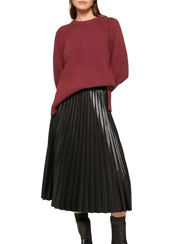 Damen Pullover mit Rundhalsausschnitt - Bequemer Relaxed Fit Pullover für Damen, ideal für lässige Outfits und gemütliche Tage.