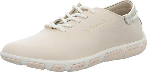TBS Jazaru Sneaker Damen Beige - 40 - Damen-Sneaker aus hochwertigem Leder, mit normalem Schnürsenkel für optimalen Tragekomfort und stilvolles Design.