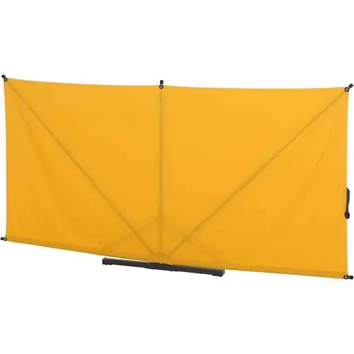 Sichtschutz Ben Polyester faltbar gelb 150 x 280 cm