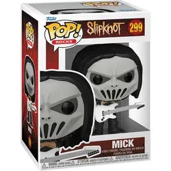 Funko POP! Rocks: Slipknot - Mick - Vinyl-Sammelfigur - Chibi Figuren, ideale Sammlergröße von 9,5 cm, aus hochwertigem Vinyl, perfekt als Geschenk für Slipknot-Fans und eine unverzichtbare Ergänzung für jede Sammlung.