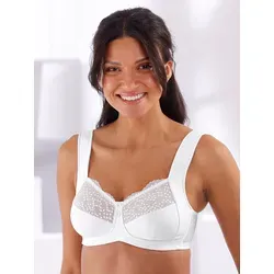 Anita Orely Support Bra Weiß - Bequemer BH ohne Bügel für Damen - Funktionsunterwäsche - Der bügellose Anita Orely Support BH bietet sanften Halt und eleganten Komfort mit breiten Trägern für optimalen Sitz.