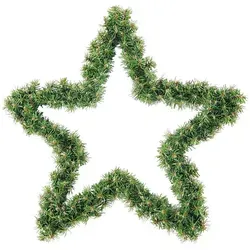 SALCAR Grün PVC Weihnachtsstern 55 cm von SALCAR