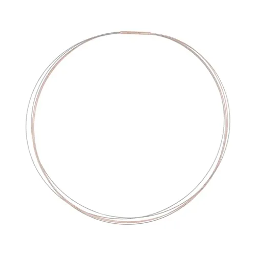 Heideman Halsreif-Kollier – modern & mehrsträngig | ineinander verschlungenes Bicolor-Design | stilvoller Blickfang für jeden Anlass