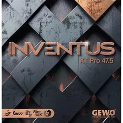 GEWO Belag Inventus XT Pro 47,5 rot MAX – Hochleistungs-Powerschwamm - Entfesseln Sie Ihr Spiel mit dem GEWO Inventus XT Pro: Hohe Geschwindigkeit, dynamische Spins und perfekte Kontrolle für offensive Strategien. Ideal für Tischtennis-Spieler, die auf Qualität und Flexibilität setzen.