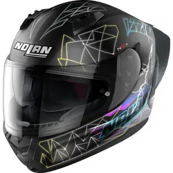 Nolan N60-6 Raindance Integralhelm schwarz, XL - Motorradhelm mit sportlichem Design und modernem Look. Ausgestattet mit einem großen Panoramavisier, fortschrittlichem Belüftungssystem und herausnehmbarem Innenfutter für optimalen Komfort.