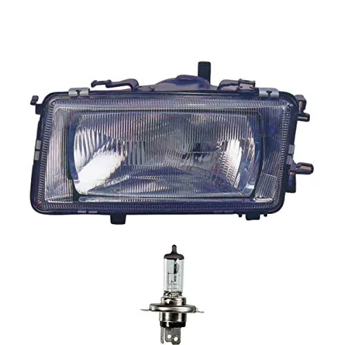 Halogen Scheinwerfer HauptScheinwerfer links H4 für 80 inklusive OSRAM Lampen mit Lampenträger ohne Stellmotor LWR