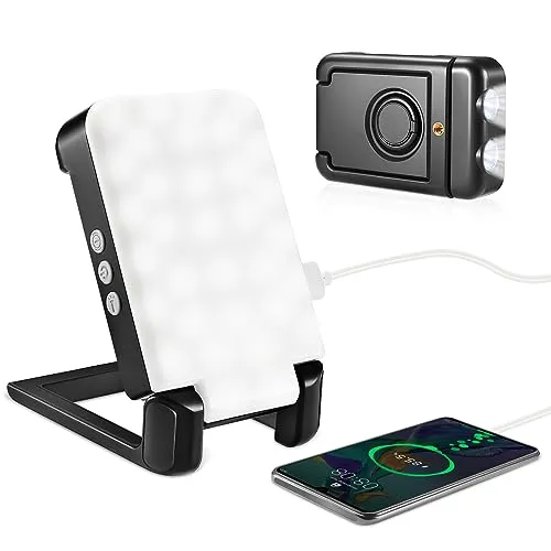 Therlan LED Campinglampe Aufladbar, Tragbare Camping Lampe, 7 Leuchtmodi 1200LM Superhell Zeltlampe Für Camping Dimmbar, USB 10000mAh Batterie 150+ Std. Akkulaufzeit IP66 Wasserdicht Camping Lampen