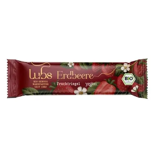 Lubs Fruchtriegel, Erdbeere, 30g