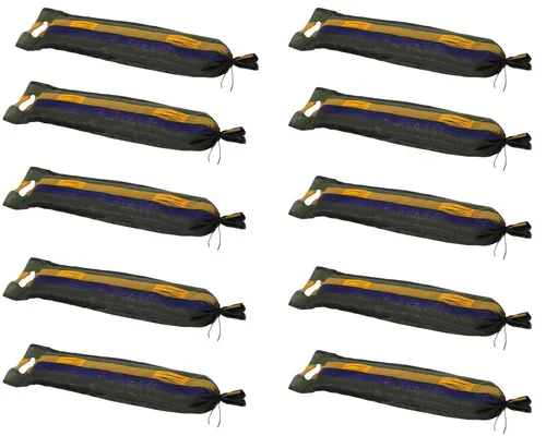 EraGreen Schutzplane Sandsack 25 x 100cm Silosandsack Hochwasserschutz Silosack zum befülle (10-St)