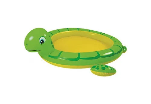 SunClub Planschbecken Kinderpool 175x70 cm, (Einzelpack, 1-tlg., aufblasbares Kinderbecken), Schildkröten Design