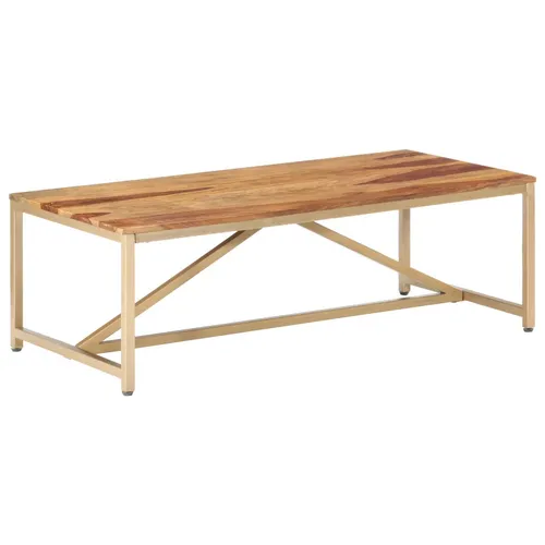 Massivholz Couchtisch 120x60x40 cm