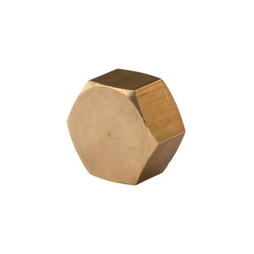 Messing Gewinde-Fitting Kappe 3/8