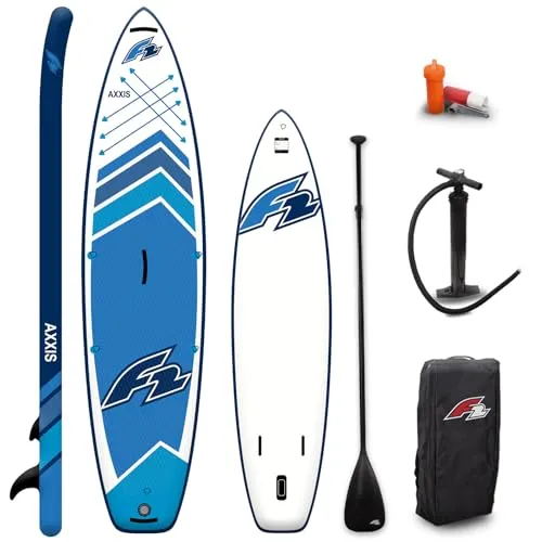 F2 SUP-Board Axxis 12'2'' Blau 2024 - Das F2 SUP-Board Axxis 12'2'' in Blau bietet Stabilität und Wendigkeit für Anfänger und Fortgeschrittene. Ideal für entspannte Touren auf dem Wasser.