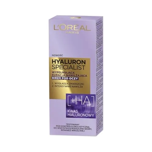L’oreal Paris Hyaluron Specialist Feuchtigkeitsspendende Augencreme 15 ml