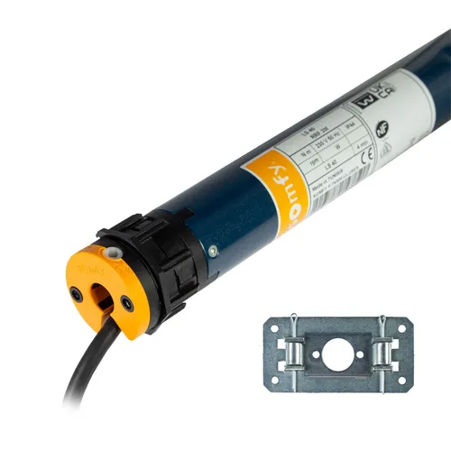 Somfy LS 40 4/16 Rollladenmotor mit Adapterset von Somfy