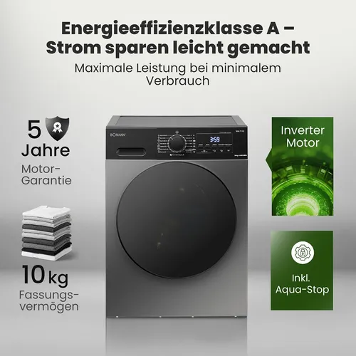 Waschmaschinen bis 400 Euro von Bomann