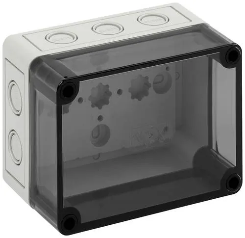 Spelsberg TK PS 1309-8-tm Installations-Gehäuse 130 x 94 x 81 Polycarbonat, Polystyrol (EPS) Lichtgrau (RAL 7035) 1St.