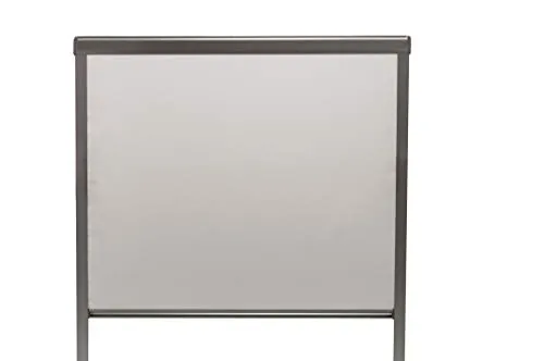 Dachfensterrollo für Velux Dachfenster Verdunkelung mit Seitenschienen MK08 weiß