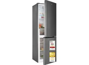exquisit Kühl- und Gefrierkombination KGC340-115-NF-040C inoxlook-az