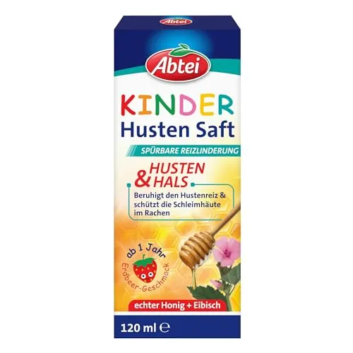 Abtei Kinder Husten Saft, 120 ml von Abtei