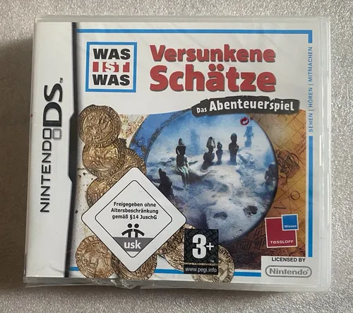 WAS IST WAS: Versunkene Schätze - Das Abenteuerspiel - Games, spannendes Abenteuerspiel für Kinder ab 0 Jahren, fördert Wissen und Entdeckungsfreude.