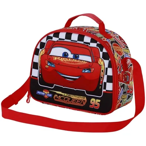 Disney 3D Lunchbox-Tasche, Rot Cars 3 von Disney