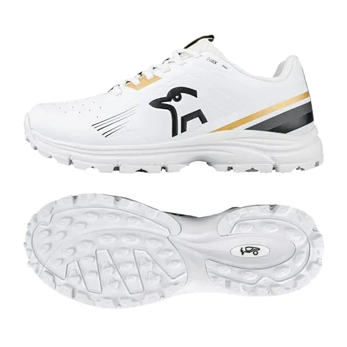 Kookaburra KC 3.0 Cricketschuh mit Gummisohle, Gold/Schwarz, Größe 45