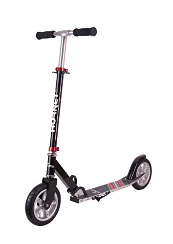 Hudora Hornet Scooter Roller Air 200 - Tret-Roller mit luftgefüllten Reifen, stabil und komfortabel für coole Kurven und schnelle Action