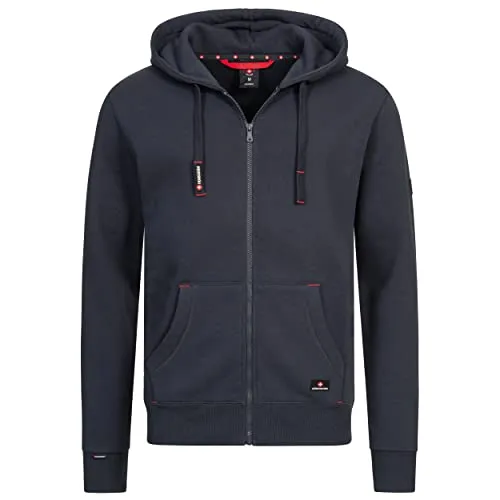 Höhenhorn Woodberg Herren Hoodie Dunkelblau Gr. M von Höhenhorn