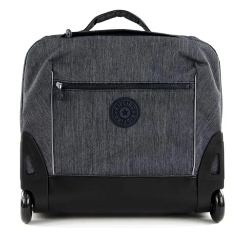 Kipling GIORNO Großer Rucksack mit Rollen, Marine Navy - Laptop-Rucksack mit Rollen, wasserabweisend und ideal für Reisen oder den täglichen Gebrauch, 25L Volumen und praktisches Laptopfach.