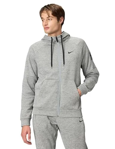 Nike Tf Jacke Dk Grey Heather/Particle Grey/L - Bequeme Nike Tf Jacke in normaler Passform, aus weichem und warmem Material. Ideal für verschiedene Sportarten und Freizeitaktivitäten. Perfekt für gemütliche Tage und aktive Einsätze.