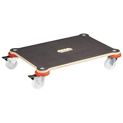 WAGNER Transporthilfe MAXIGRIP PROTECTION - 60 x 40 x 12,5 cm, Tragkraft 200 kg, rutschfeste Ladefläche mit Rundum-Schutz für sichere Transporte