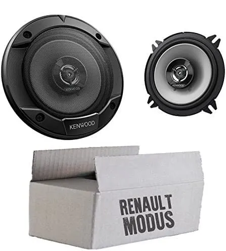 Kenwood KFC-S1366 Lautsprecher Einbauset für Renault Modus - Auto Einbau-Lautsprecher mit 13cm 2-Wege Koax-System für hervorragenden Klang und einfache Installation in Renault Modus.