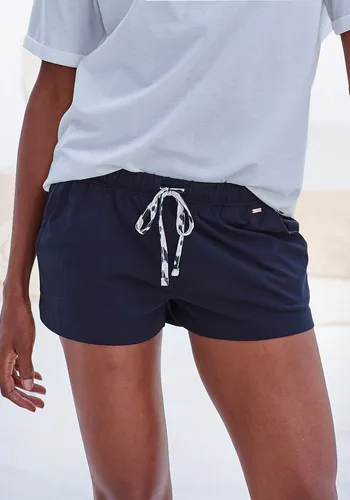 LASCANA Schlafshorts Uni oder mit schönem Animal-Print von LASCANA