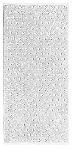 Erwin Müller Walk-Frottier Handtuch Baden Baden weiß Größe 50x100 cm - extra saugstark, schnell trocknend, samtweich, beidseitige Schlaufen